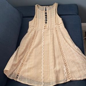 Free people Beige Dress